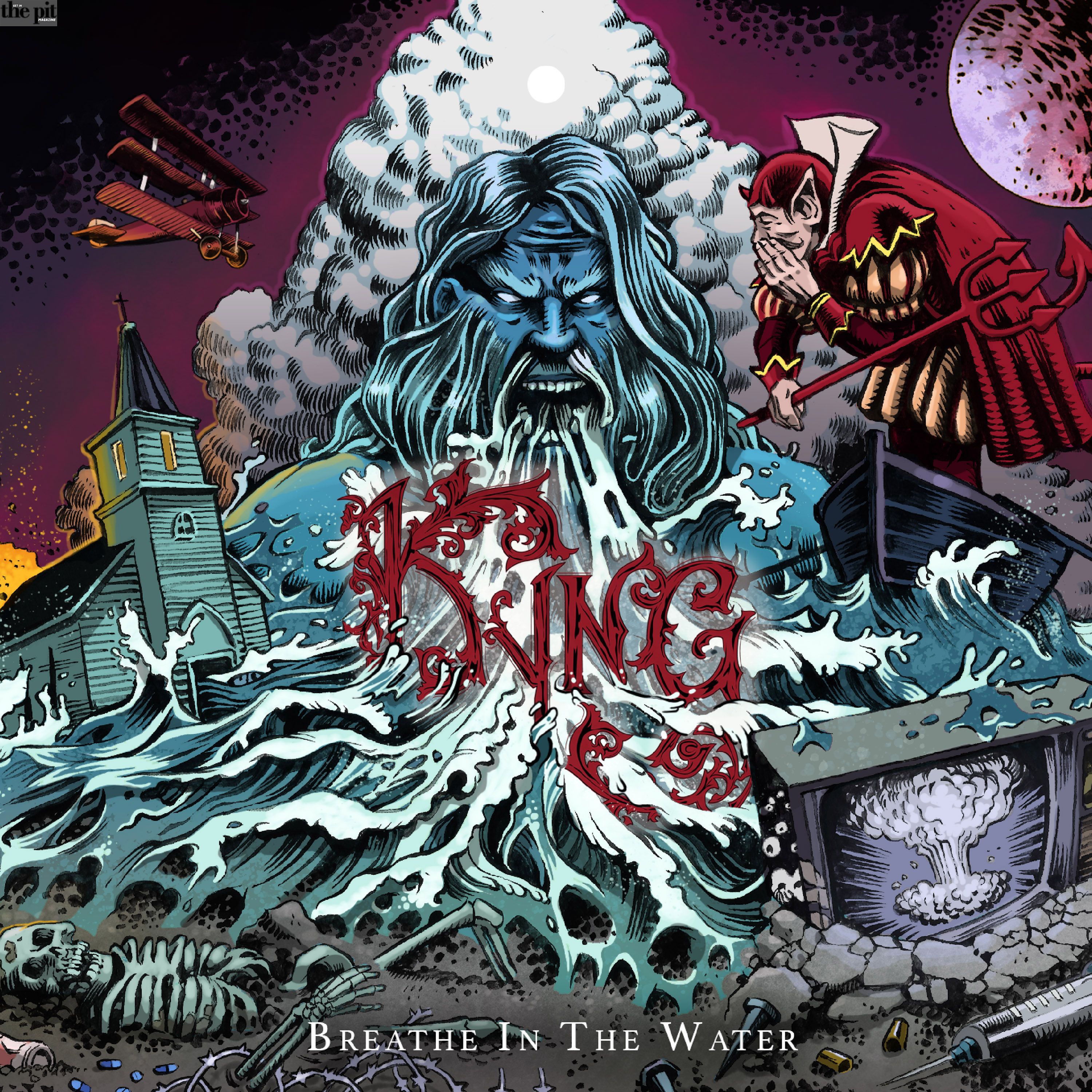 The Pit Magazine, Kyng, Breathe in the Water, Pristine Warning, Razor and Tie