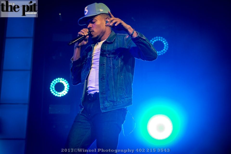 The Pit Magazine, Winsel Photography, Winsel Concertography, Chance the Rapper, Coloring Book, Be Encouraged Tour, CenturyLink Center, Omaha, Nebraska