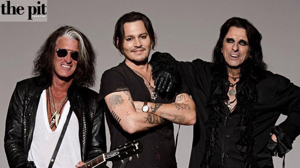 The Pit Magazine, Hollywood Vampires, Joe Perry, Johnny Depp, Alice Cooper, Rise, Record Release