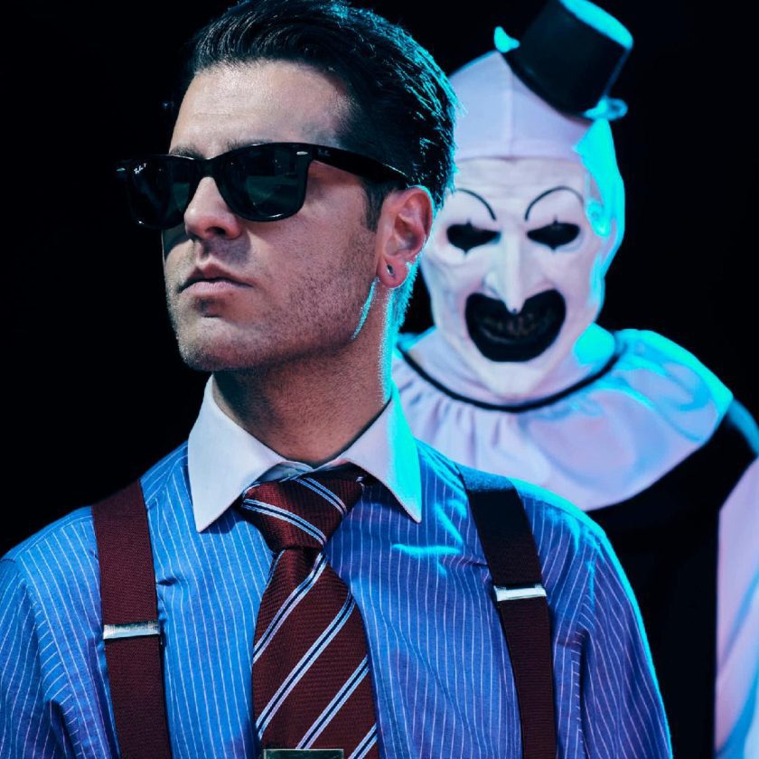 Spencer Charnas & Art The Clown-Credit F. Scott Schafer